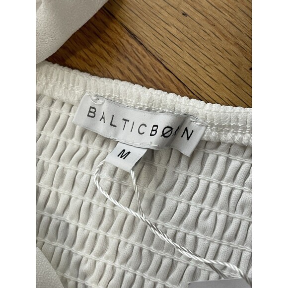 BALTIC BORN Sierra Sweetheart Maxi Dress Medium White NEW Wedding Bride Formal - Picture 9 of 13